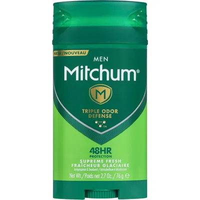 Mitchum Men Advanced Control Antiperspirant & Deodorant Invisible Solid Supreme Fresh