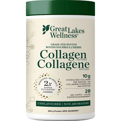 Great Lakes Wellness Bovine Collagen Peptides Unflavoured