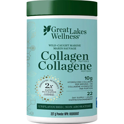 Great Lakes Wellness Marine Collagen Peptides Unflavoured