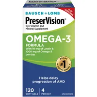 Eye Vitamins and Supplements Omega-3 Formula