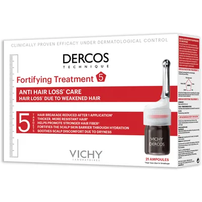 Dercos Vichy Fortifying Treatment Anti Hair Loss Ampoules 21x6ml
