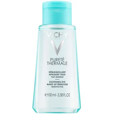 Purete Thermale Sensitive Eye Makeup Remover, Dermatologist & Ophtalmologist tested, No Parabens, Hypoallergenic, Tested on Sensitive Skin, Protects & Fortifies Lashes