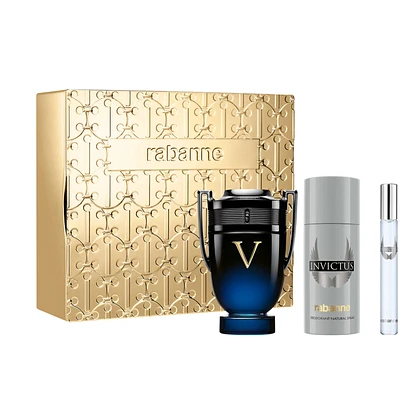 Invictus Victory Elixir Parfum 3-Piece Gift Set