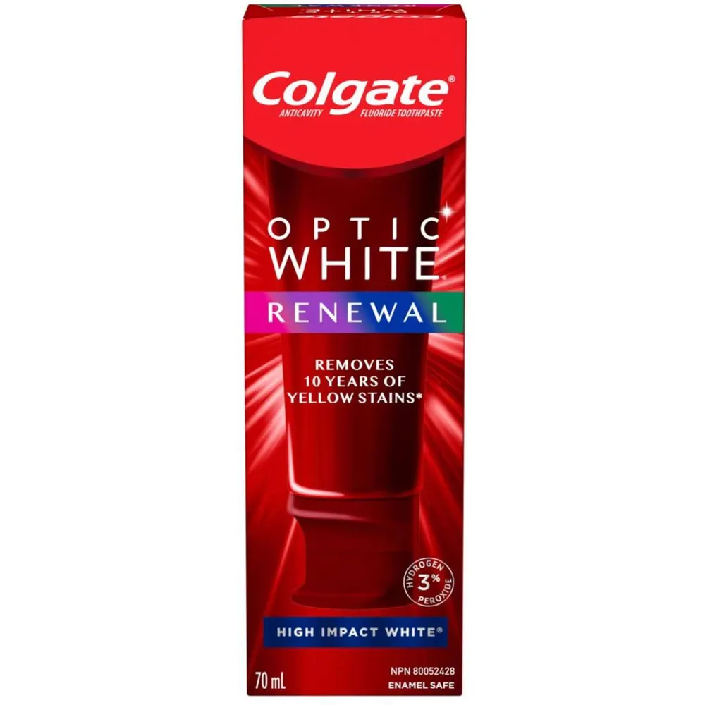 Colgate Optic White Renewal High Impact White Teeth Whitening Toothpaste