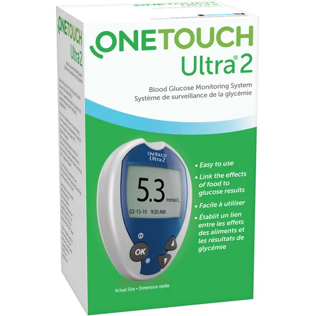 OneTouch Ultra2 Blood Glucose Monitoring System – Asti's South Hills  Pharmacy