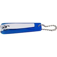Blue pocket nail clippers