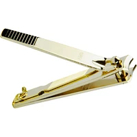 Gold manicure nail clippers