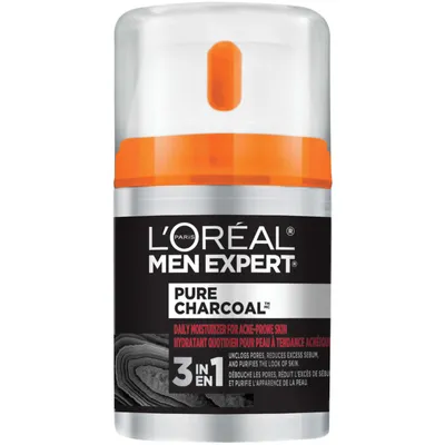 Men Expert Pure Charcoal Daily Moistruizer for Acne-Prone Skin