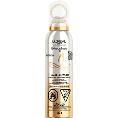 L'Oreal Paris Extraordinary Oil Flash BlowDry Leave-In Mist, With Precious Oils, heat protection, For Dry hair