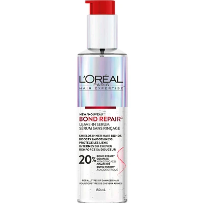 Hair Expertise Bond Repair Leave-in Serum, Repairs All Types of Damaged Hair, with Citric Acid Complex