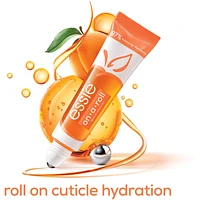 care on-a-roll apricot roller ball, 8-free vegan formula, conditions and hydrates nails, quick absorbing, 97% natural, on-the-go format