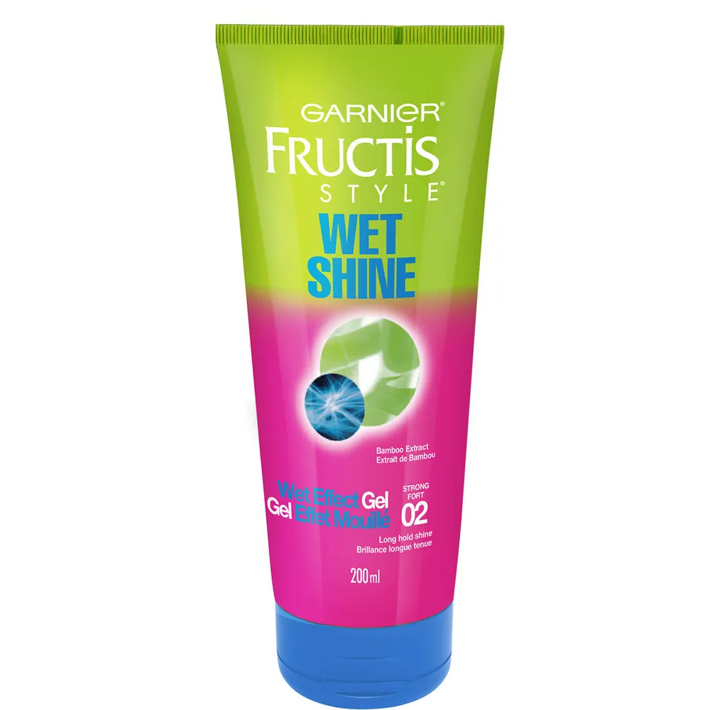 Garnier Fructis Style Wet Shine Gel, 200 mL