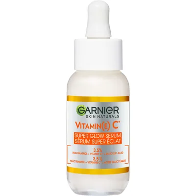 Vitamin C Face Serum with Salicylic Acid + Niacinamide, Brightening for Dull Skin