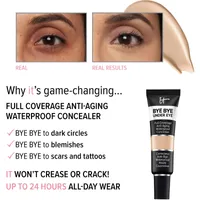 IT Cosmetics Bye Bye Under Eye Full Coverage Anti-Aging Concealer for Dark  Circles - 13.0 Light Natural, 0.11 fl oz