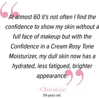 Anti-aging Cream with aloe leaf juice, Confidence in a Rosy Tone
