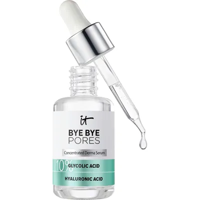 10% Glycolic Acid, Hyaluronic Acid Bye Bye Pores Concentrated Derma Serum