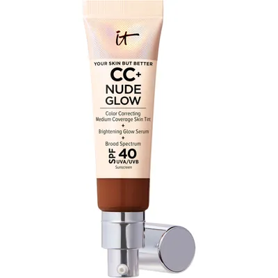 CC+ Nude Glow Foundation with SPF 40 and 2% niacinamide