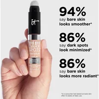Bye Dark Spots Concealer + Serum with 2% Niacinamide

INSTANT NATURAL COVERAGE CLINICALLY FADES DRAK SPOTS*