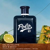 Polo 67 Eau de Toilette Woody Fresh Fragrance for Men