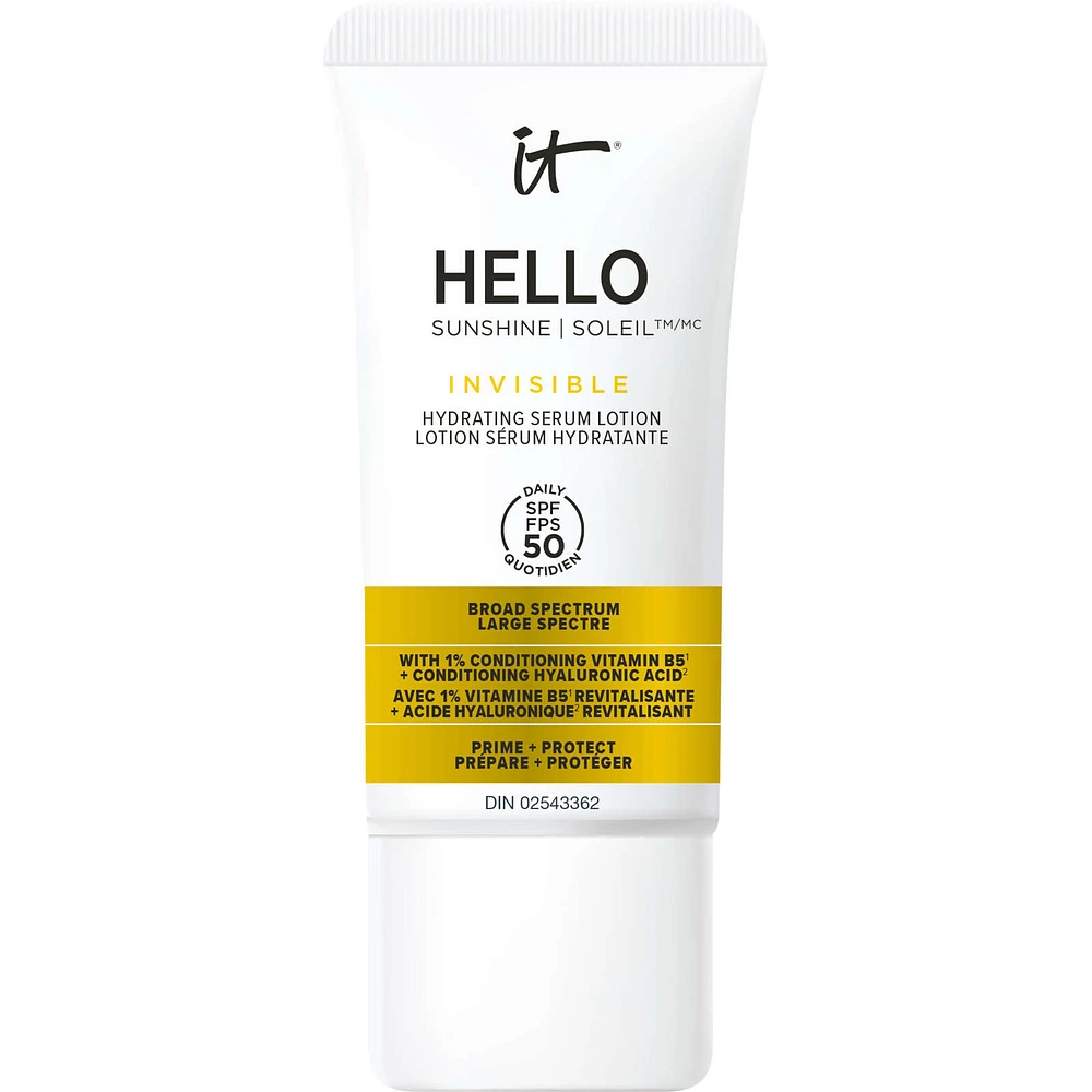 Hello Sunshine Invisible SPF 50 Hydrating Serum Lotion for All Skin Types