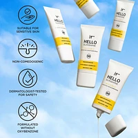 Hello Sunshine Invisible SPF 50 Hydrating Serum Lotion for All Skin Types