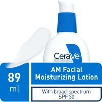 Daily Facial Moisturizing Lotion SPF 30 with Hyaluronic Acid and Niacinamide , Fragrance Free Face Moisturizer