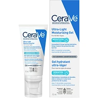 Ultra-Light Moisturizing Gel | Lightweight Face Moisturizer with Ceramides, Niacinamide, Hyaluronic Acid | Fragrance-Free