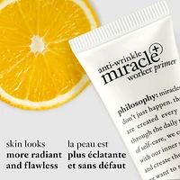 anti-wrinkle miracle worker primer+ line-correcting primer with vitamin c, fills wrinkles & smoothes skin