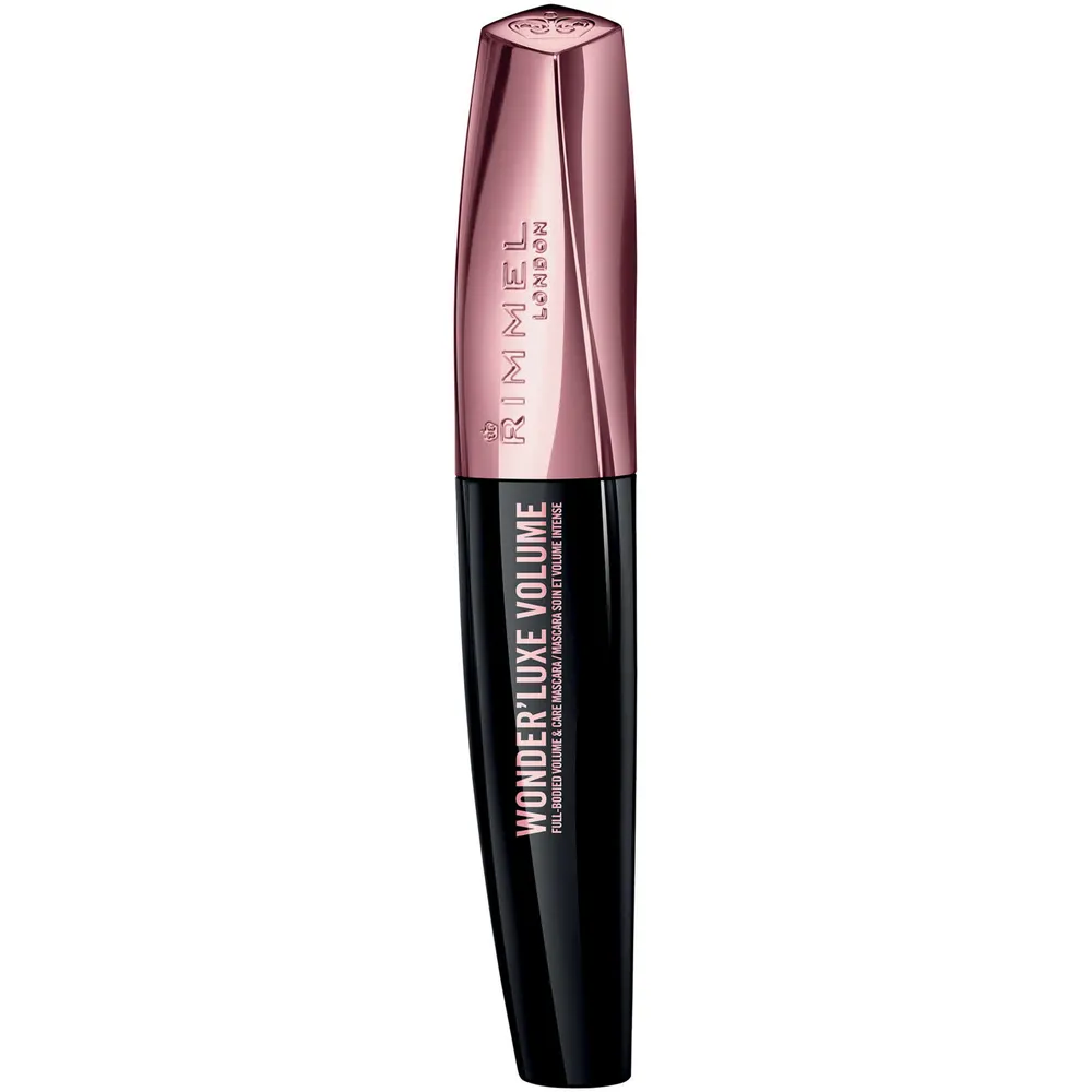 Wonder'Luxe Volume Mascara, waterproof, infused with 4 oils: Argan, maracuja, marula & camellia, long lasting, 100% Cruelty-Free