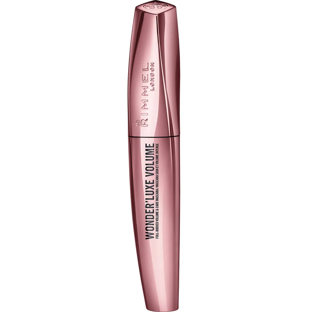 Wonder'Luxe Volume Mascara, waterproof, infused with 4 oils: Argan, maracuja, marula & camellia, long lasting, 100% Cruelty-Free