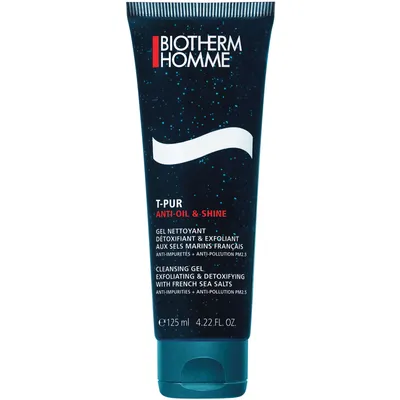 Homme T-Pur Anti-Oil & Shine Exfoliating Facial Cleanser