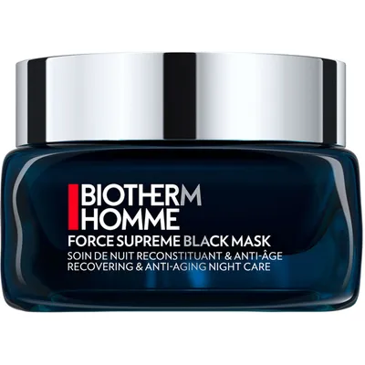 Force Supreme Face Black Mask - Recovering & Anti-aging Night Care