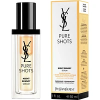 Pure Shots Night Reboot - Glycolic Acid Anti-Aging Face Serum for All Skin Types