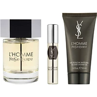 Father's Day Gift Set: L'Homme EDT 100ml & Travel Size + Shower Gel