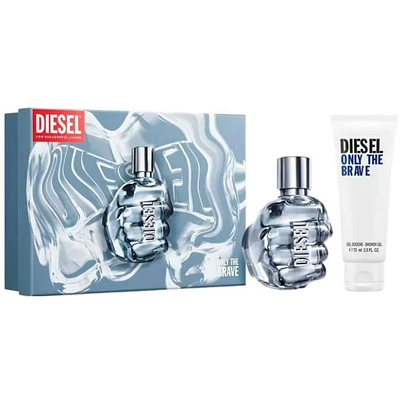 Only The Brave Gift Set : Eau de Toilette 50 ml + Shower Gel 75 ml