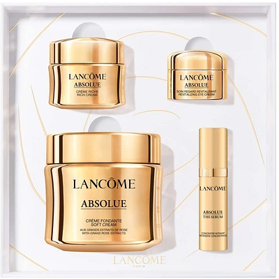 Absolue Soft Cream Regenerating and Revitalizing Routine Set with Grand Rose Extracts
