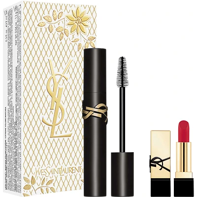 Lash Clash Mascara & Mini Rouge Pur Couture Lipstick Holiday Gift Set