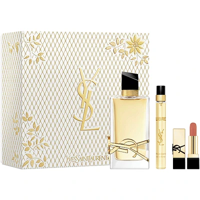 Libre Eau de Parfum & Mini Rouge Pur Couture Lipstick Holiday Gift Set