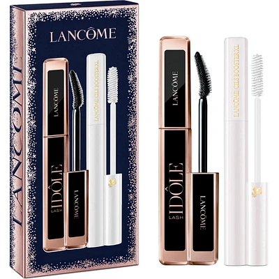 Lash Idôle & Cils Booster Holiday Set: Clump-Free Mascara With White Tea Extract & Mascara Primer