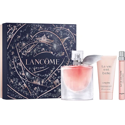 La Vie Est Belle Eau de Parfum & Body Milk Holiday Set: Fragrance with Bright Iris & Warm Vanilla