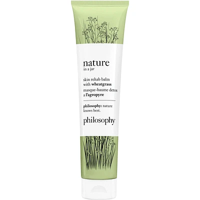 nature in a jar skin rehab balm with wheatgrass