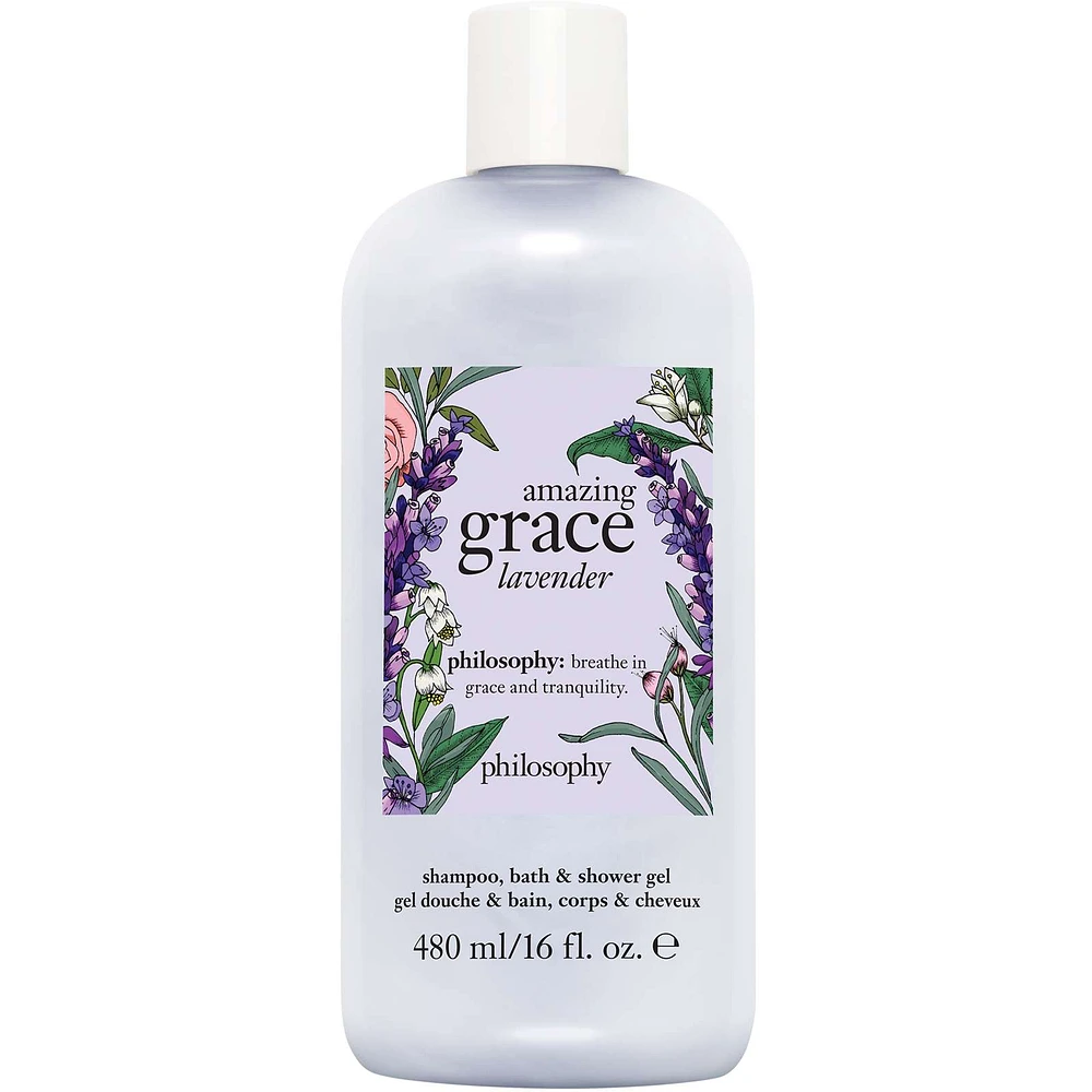 Amazing Grace Lavender Shower Gel & Shampoo