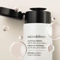 microdelivery resurfacing solution with 4% ahas, cica & vitamin c