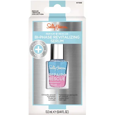 Repair + Rescue Insta-Smooth Ridge Filler, Formulated with Hyaluronic Acid, Self-Leveling Primer, Nail Polish Base Coat