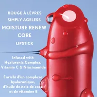 Simply Ageless Moisture Renew Core Lipstick Infused with Hyaluronic Complex, Coconut Oil & Vitamin E