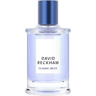 Classic Blue Eau de Toilette For Him - Men's Fragrance, David Beckham Fragrance, Citrusy, Woody Scent