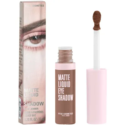 Matte Liquid Eyeshadow, 12-hour wear, transfer & crease-proof, streak-free, soft-matte finish