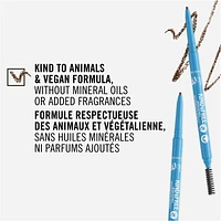 Kind & Free™ Brow Definer, Dual Ended Ultra Fine Tip and Spoolie, NO mineral oils, Vegan Formula