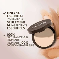 Clean Invisible Pressed Powder, Lightweight, Breathable, Vegan Formula, Talc- and fragrance-free