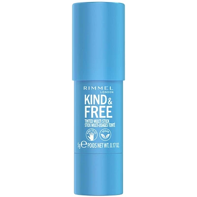 Kind & Free Multi-stick, For Cheeks And Lips, Hydrating, Buildable Color, Vegan Formula, Clean Formula